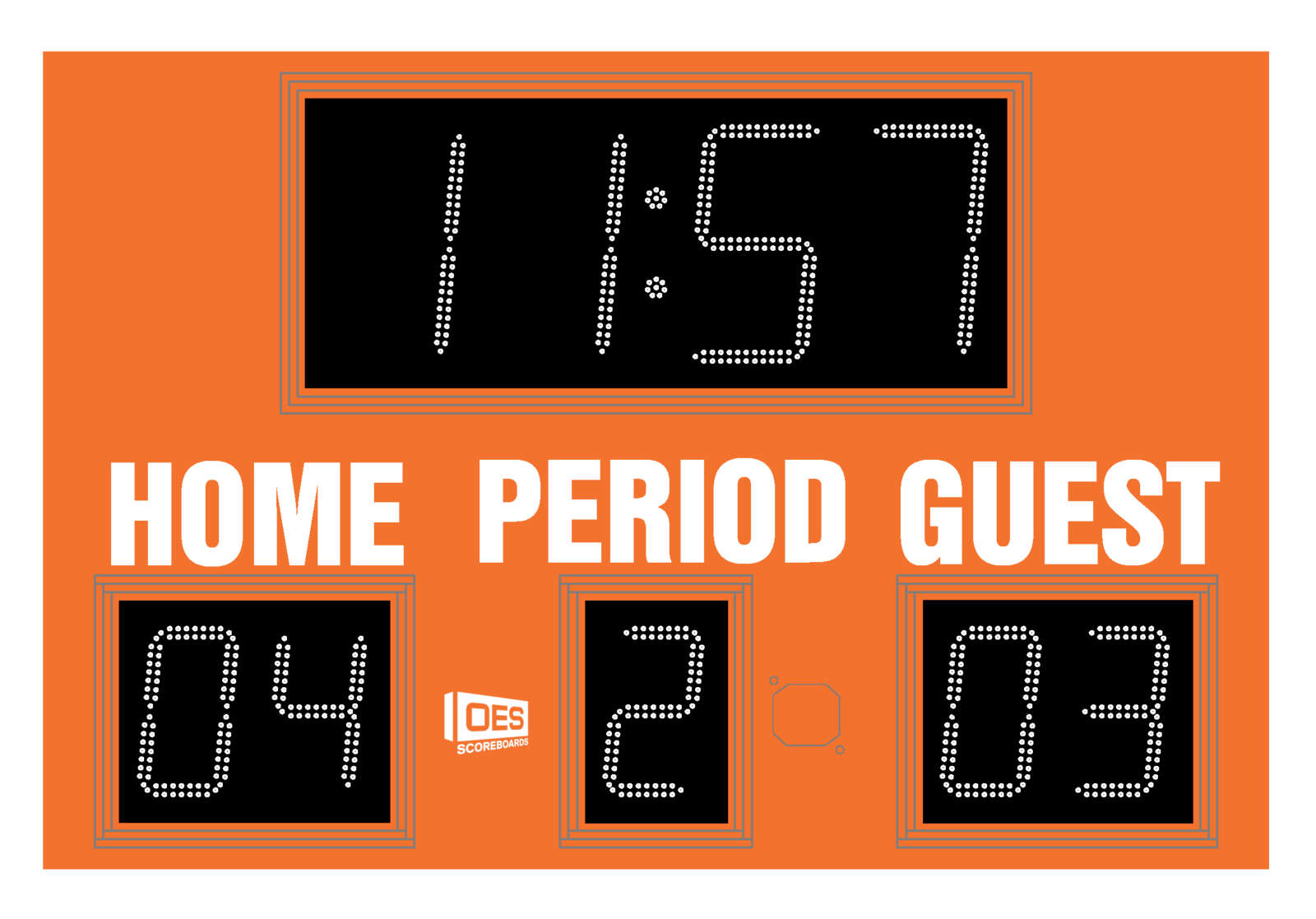On Board Charger 72V 3.3Kw Can Bus - Outdoor Hockey Scoreboard