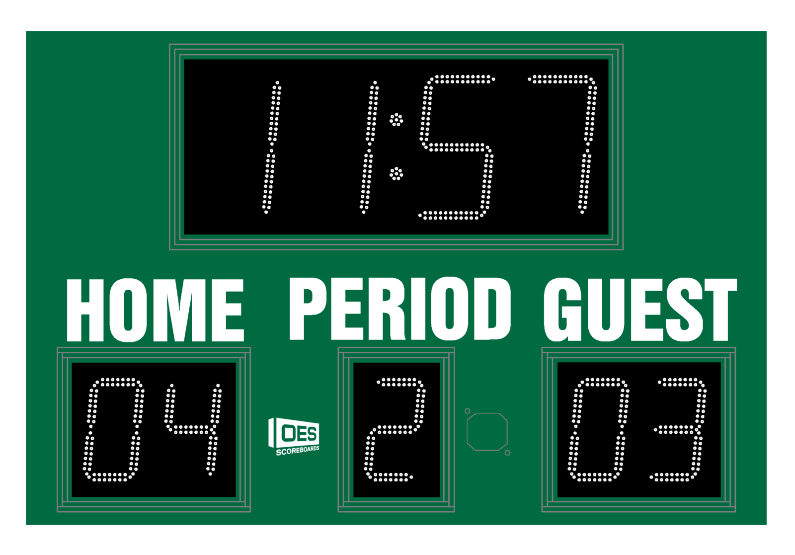 On Board Charger 72V 3.3Kw Can Bus - Tableau de pointage extérieur pour hockey