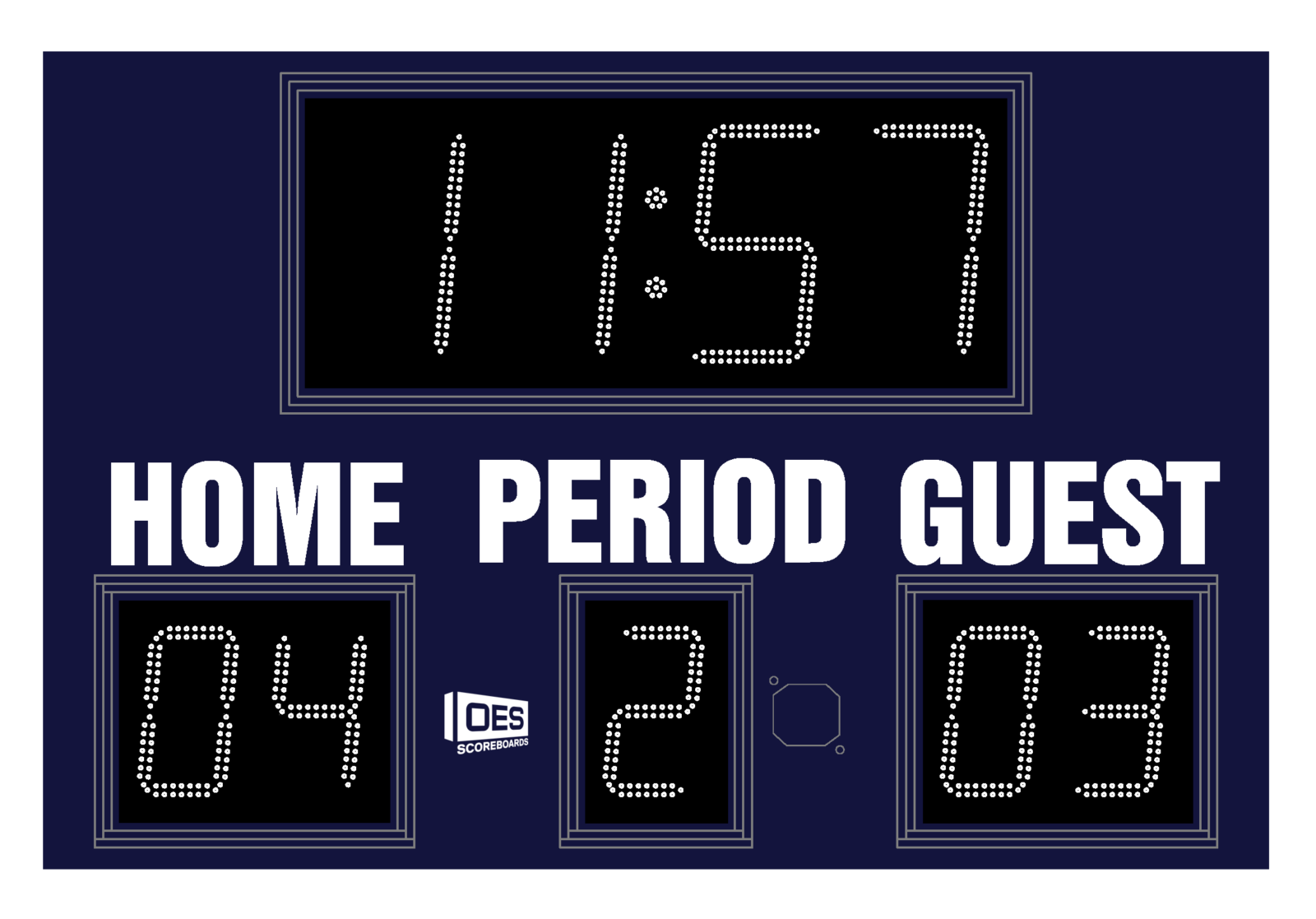 On Board Charger 72V 3.3Kw Can Bus - Tableau de pointage extérieur pour hockey