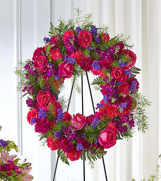 Ccs2 Fast Charging Socket 250A - Calming Colors Wreath