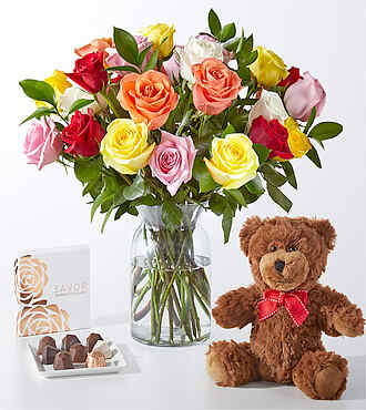 Ccs2 Fast Charging Socket 250A - Mixed Roses Gift Sets - 24