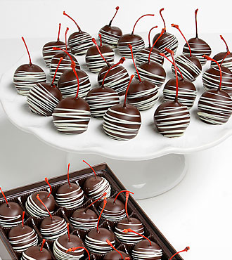 Ccs2 Fast Charging Socket 250A - Classic Belgian Chocolate Covered Maraschino Cherries