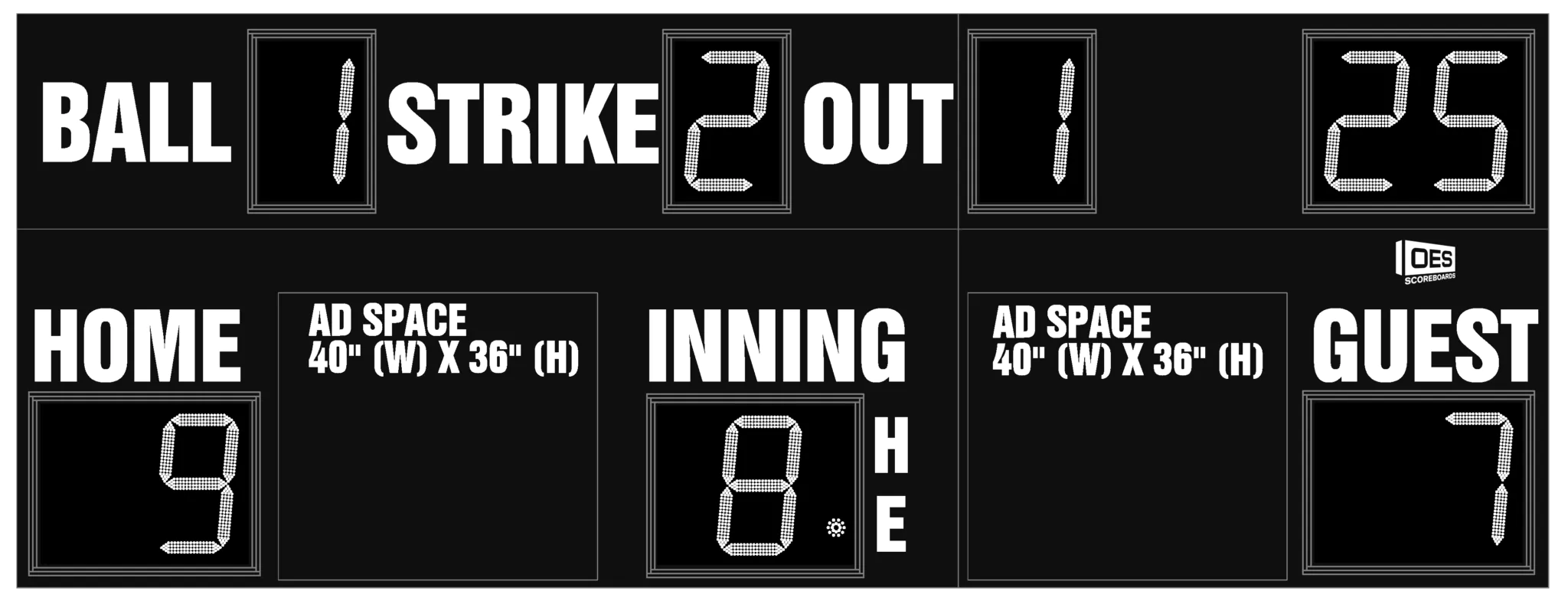 On Board Charger 72V 3.3Kw Can Bus - Outdoor Baseball and Softball Scoreboard