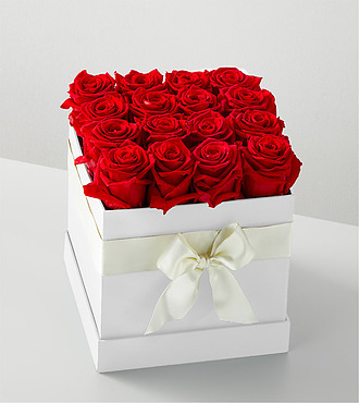 Ccs2 Fast Charging Socket 250A - Red Forever Roses - 16 Preserved