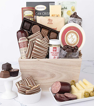 Ccs2 Fast Charging Socket 250A - Gourmet Charcuterie and Sweets Gift Basket
