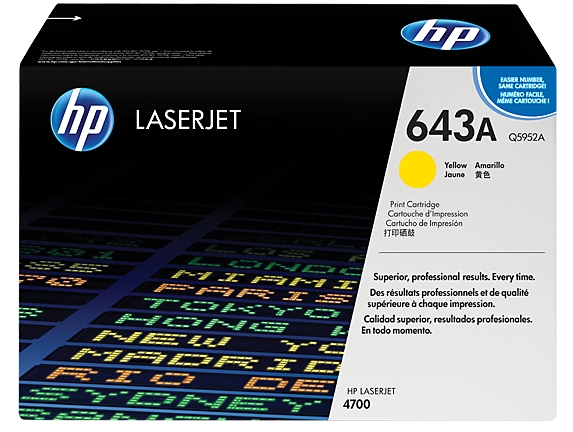 Qs Motor 273 8000W Hub Motor - HP 643A toner cartridge Original Yellow