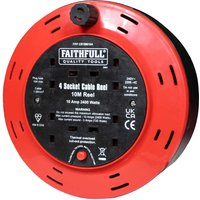 Faithfull 4 Socket Cable Exten - Ev Electric Motor Conversion Kit Car review and price